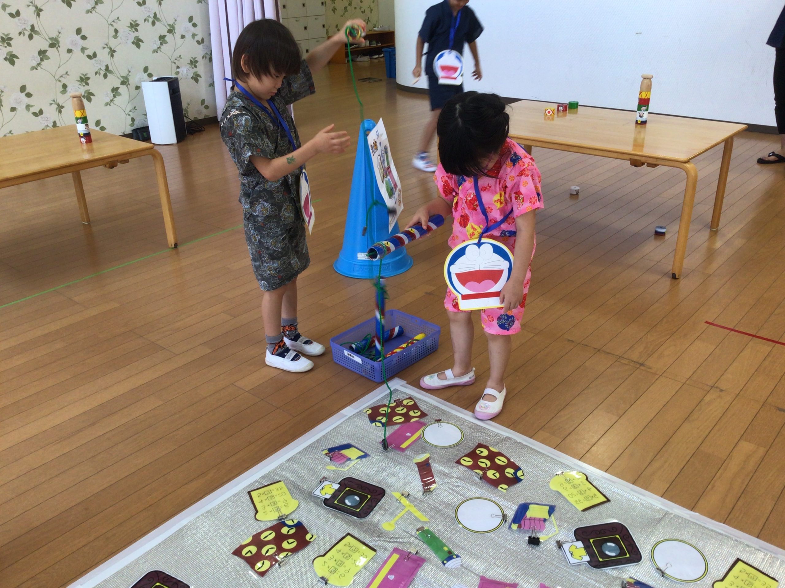 夏祭りだよ！ドラえもん！ おおたかの森 聖華保育園